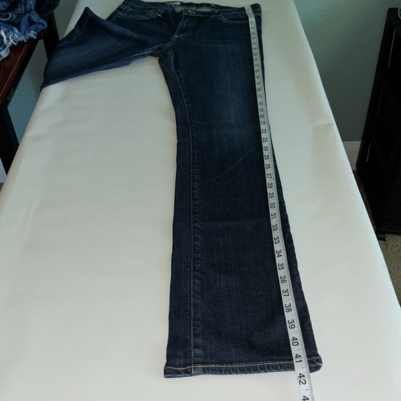 Ag Adriano Goldschmied The Alexa Mid Rise Slim Boot Size 28 R - Picture 9 of 16